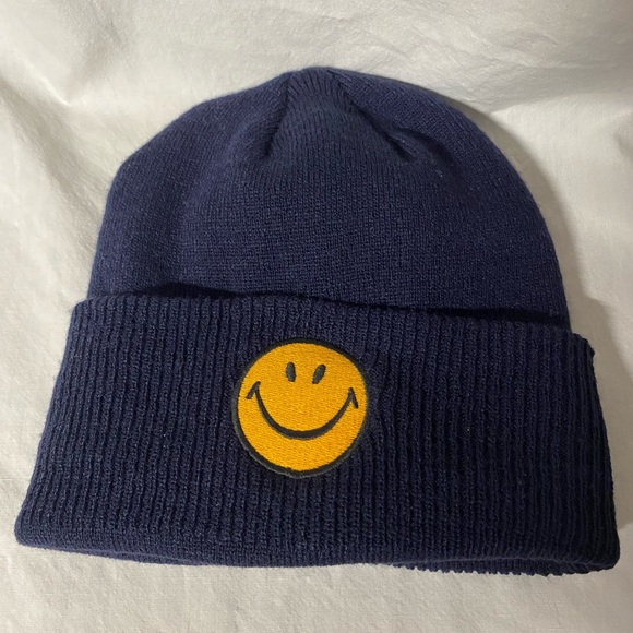 Aviator Nation Accessories - Aviator Nation Smiley Face Beanie